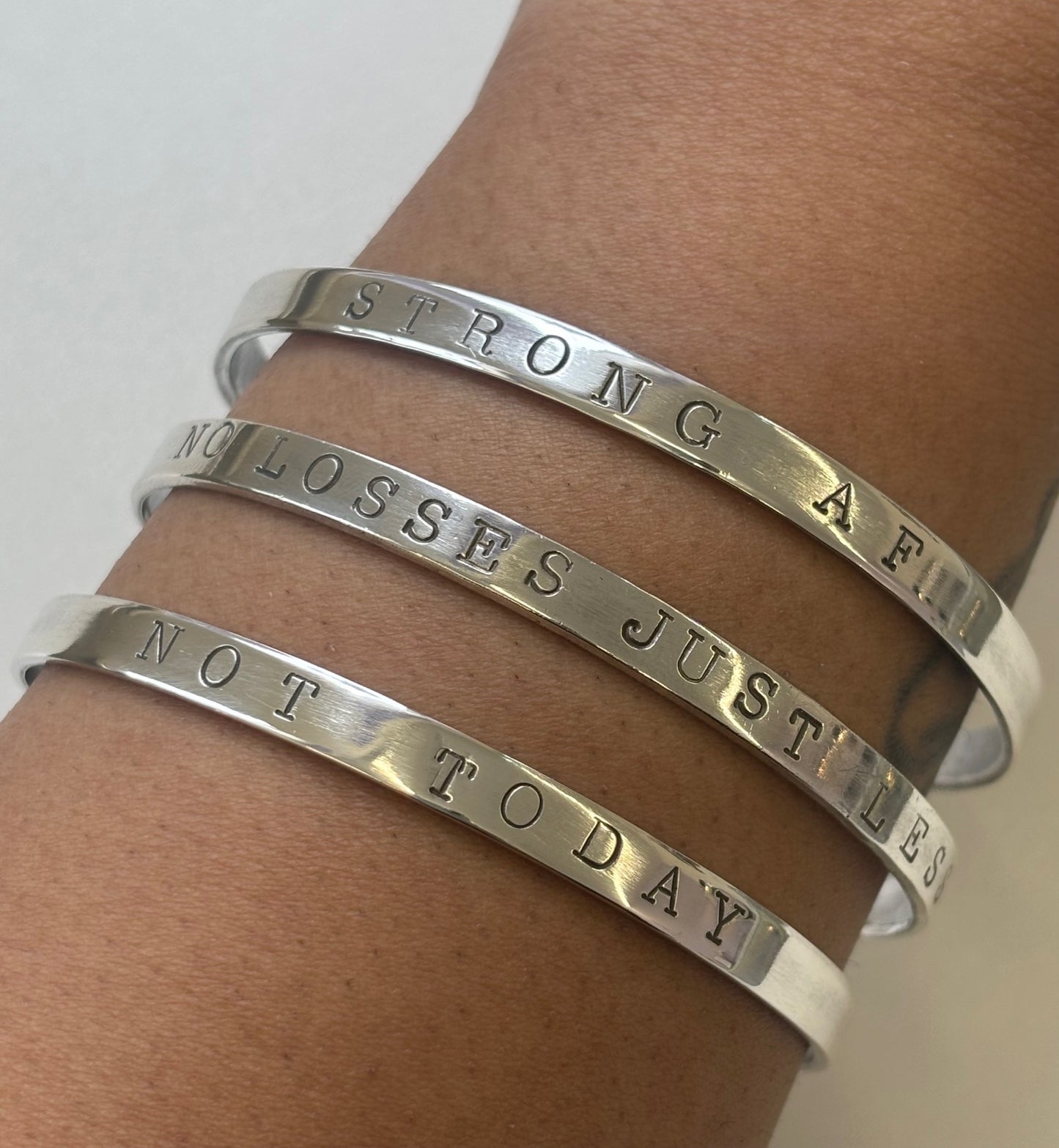 Sterling silver bangle